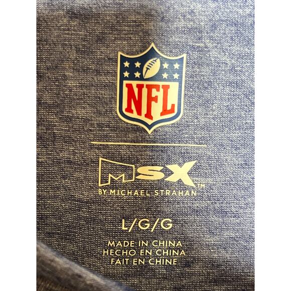 NFL NEW Football Women LA Rams Blue Short Sleeve Tee Size Large - Picture 4 of 7